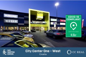 CC-Real and City Center One West receive COVID-19 certificate by SAFE ShoppingCenters